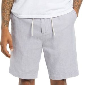 Scotch & Soda Organic Cotton and Linen Drawstring Shorts